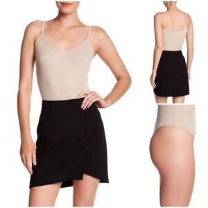 Vince Ribbed Stretch-Jersey Bodysuit Sz Med